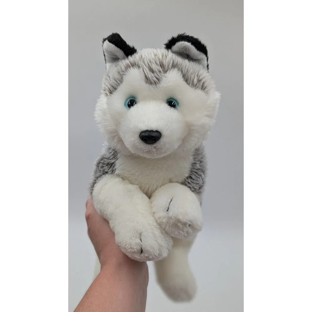 Animal Alley Siberian Husky Dog Plush Realistic Stuffed Animal 10” Toys R Us